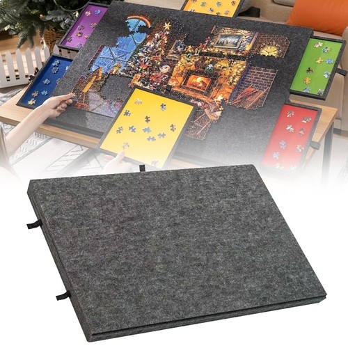 Portable felt puzzle plateau - felt,