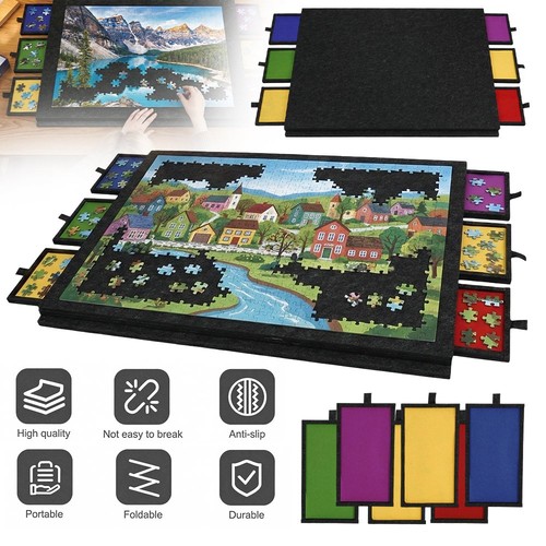 Felt puzzle board jigsaw - puzzle,