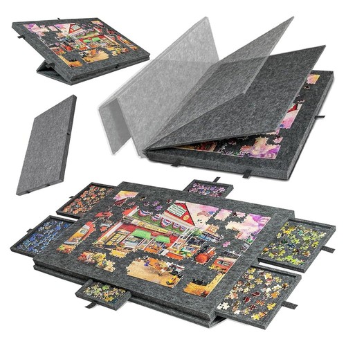 Felt jigsaw puzzle board - felt,