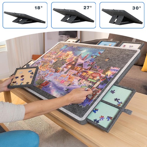 Felt jigsaw puzzle board - puzzle,