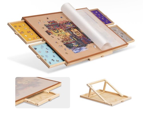 Tektalk jigsaw puzzle - puzzle, table
