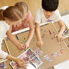Wooden Jigsaw Puzzle Board