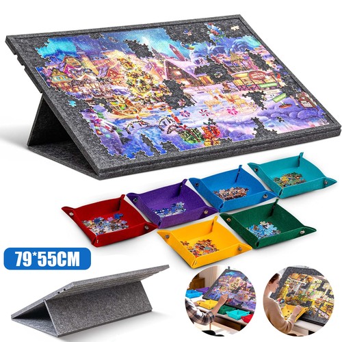 Felt jigsaw puzzle board with - felt,