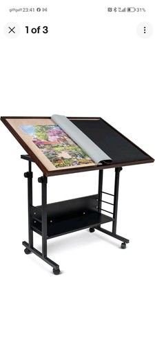 Jigsaw puzzle table tilt - puzzle, &