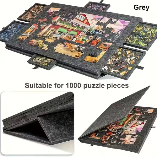 1000pcs felt jigsaw puzzle - felt,