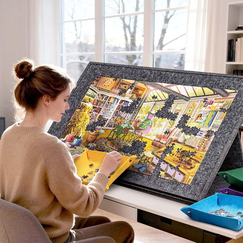 Jigsaw puzzle board portable - jigsaw,