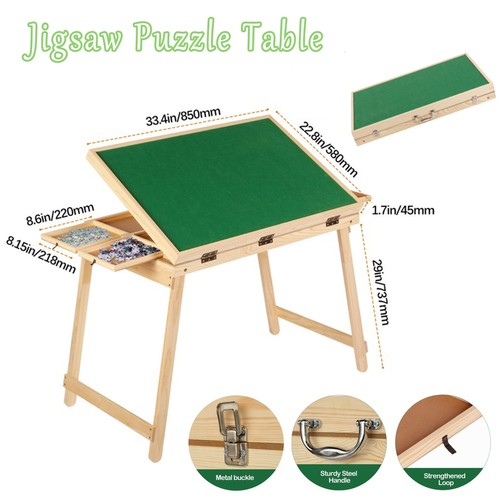 Large jigsaw puzzle - large, table