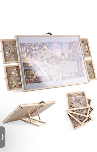 Jigsaw puzzle wooden board - wooden,