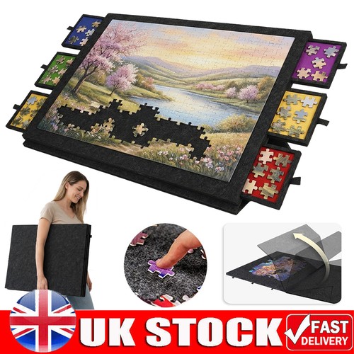 Felt jigsaw puzzle - puzzle, board