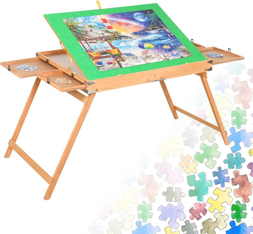 1500pcs jigsaw puzzle - puzzle, table