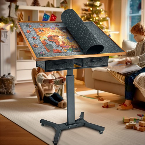 Rolling wooden jigsaw puzzle - rolling,
