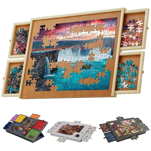 Felt jigsaw puzzle board - jigsaw,