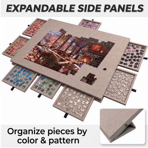 Felt jigsaw puzzle board - felt,