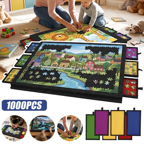 Felt puzzle board - felt, jigsaw