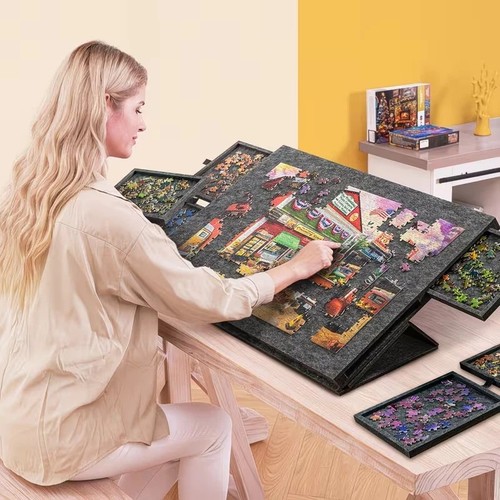 1000pcs felt jigsaw puzzle - jigsaw,