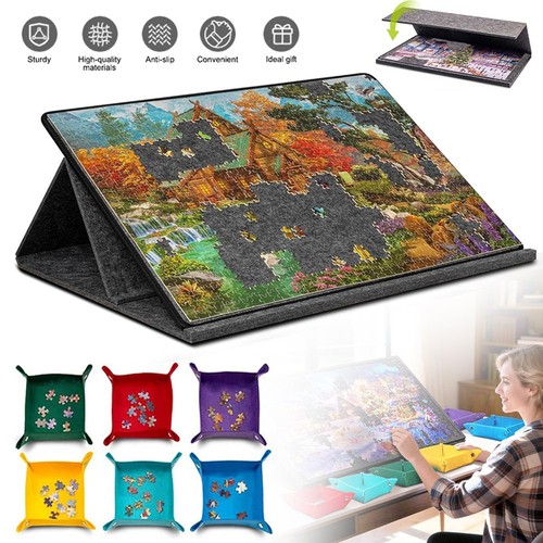 Felt jigsaw puzzle - puzzle, board